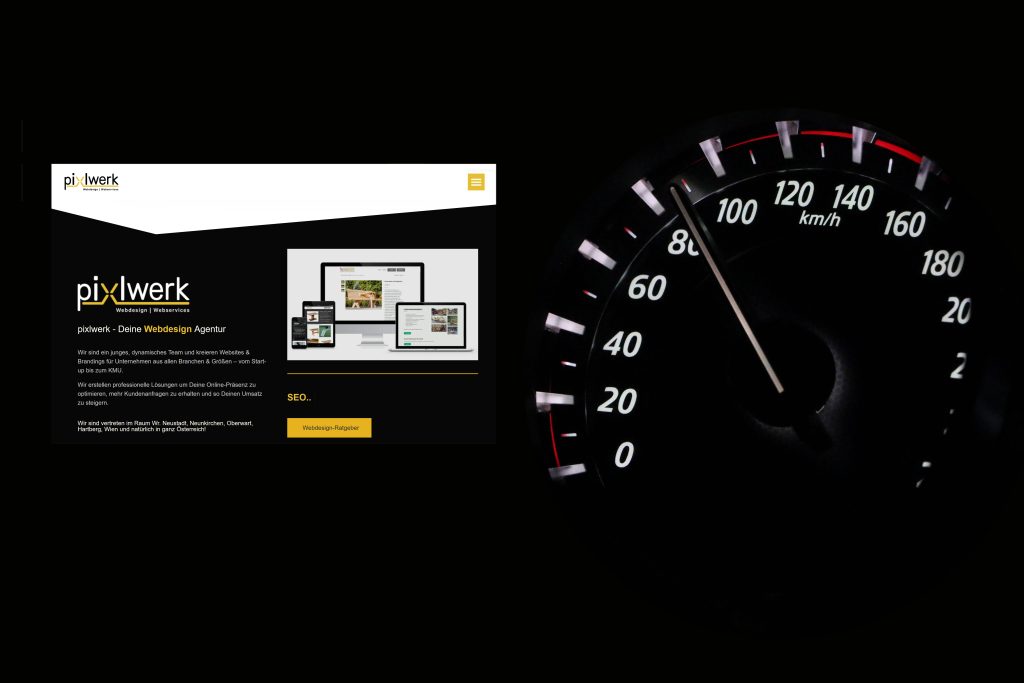 page speed seo webdesign suchmaschinenoptimierung pixlwerk branding marketing
